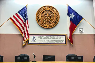 Bryan city council chambers